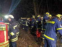 Das THW war mit knapp 100 Einsatzkräften im Einsatz.